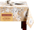 Maison d' Hermine Table Cloth Rectangle Table Reusable 100% Cotton 60"x108" by MaisondHermine