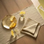 Linen Table Runner 90 inches Long- 100% Pure Linen Flax - Stonewashed European Linen Table Runner (Royal Creme, 14 x 90 Inch) - for Dining, Fall, Autumn, Thanksgiving - Image 3