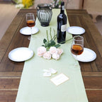 Linen Table Runner 90 Inches Long, 100% French Linen Table Runners - Image 5