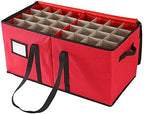 Sattiyrch Christmas Ornament Storage Box,Box Contributes Slots for 54 Holiday Ornaments 4 Inches - Image 5