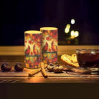 Thanksgiving Flameless LED Pillar Candles with Timer Remote - Image 7