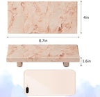 Natural Marble Tray Pedestal Stand, Stone Riser for Bathroom, Kitchen Sink - Image 2