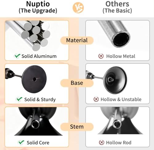 NUPTIO Halloween Candle Holder for Candlestick: Solid Aluminum - Set of 6 - Image 4
