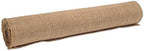 BambooMN Natural 15" x 88" Vintage Burlap Table Runner for Rustic Wedding Bridal Shower Bachelorette Graduation Party Table Decor Decorations, 6 Pieces - Image 3