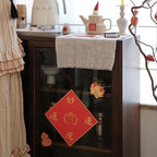 24 Pcs Chinese New Year Decoration Set Spring Festival Couplets Lunar New Year Paper Window Stickers Good Luck Ornaments for Home Door Window Year of The Horse 2026 Party Decor Festive Party - Image 6