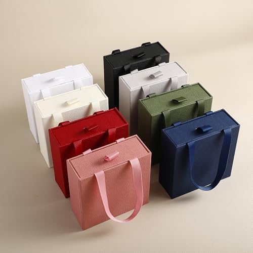 40 pcs paper boxes 9 x 9 x 3.5 cm, beige luxury gift storage, jewelry gift storage box suitable for earrings necklaces bracelets rings - Image 3