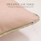 patdrea Vintage Velvet Throw Pillow Cover,Set of 2,22"x22"-Kulom A - Image 6
