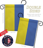Ukraine Garden Flag - Set with Stand Regional Nationality Nation International World Country Particular Area - House Decoration Banner Small Yard Gift Double-Sided Made in USA 13 X 18.5 - Image 3