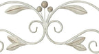 Touch of Class Catarina Ivory Medium Metal Wall Topper - Image 4