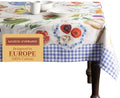 Maison d' Hermine Table Cloth Rectangle Table Reusable 100% Cotton 70"x90" by MaisondHermine