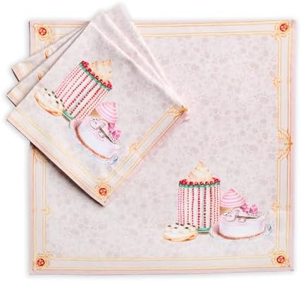 Maison d' Hermine Cloth Napkins Set of 4 100% Combed Cotton (20" x 20") by MaisondHermine
