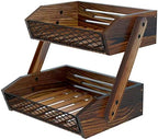 Dorhors Fruit Basket for Kitchen Counter Organizer,Fruit Bowl Stand Storage by Dorhors