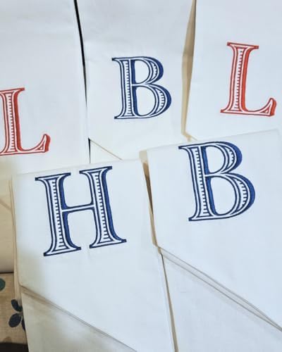 Monogram Wreath Sash, Summer Wreath Sash, 4th of July Wreath Sash, Memorial Day Front Door Decor, Custom Monogram Door Decor (Flag) - Image 4