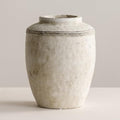 Large Ceramic Flower Vase Home Decor Rustic Vintage Terracotta Vase 10.4" by Unknown