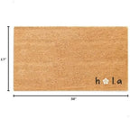 THEODORE MAGNUS Door Mat - Welcome Mat for Front Door with Non-Slip Backing - Durable Spring & Summer Doormat - Perfect for Outside Entrance Matt - Outdoor/Indoor - Hola Daisy - 17" x 30" - Image 3