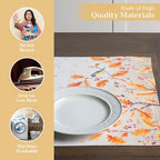 Maison d' Hermine Placemats Set of 4 Reusable 100% Cotton (13"x19") - Image 3