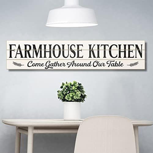 Highland Home Farmhouse Kitchen Horizontal Wood Entryway Sign - Image 6