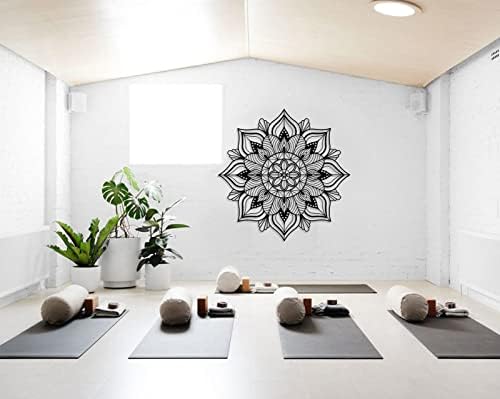 ESTART Large Metal Mandala Wall Art, Unique Lotus Flower Wall Decor - Image 6