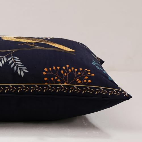 patdrea Designer Velvet Throw Pillow Cover,Set of 2,12"x20"-Doodle B - Image 4
