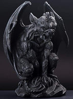 JORAE Winged Gargoyle Statue Home Decor Halloween Figurines 9" H - Image 5