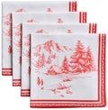 Maison d' Hermine Cloth Napkins Set of 4 Reusable 100% Cotton (20" x 20") by MaisondHermine
