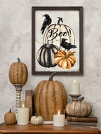 Farmhouse Wall Decor for your Home - 12x16 Rustic Wood Frame with 14 Interchangeable Sayings for the 4 Seasons, Christmas, Easter, Thanksgiving & July 4 - Image 5