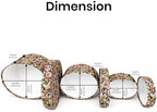 Sarah's Hat Boxes – Floral Decorative Gift Box | Elegant Reusable Storage Boxes for Gifts, Keepsakes, Jewelry, or Special Items | Unique Printed Design (Set of 3, Floral) - Image 2