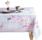 Maison d' Hermine Table Cloth Rectangle Table Reusable 100% Cotton 70"x120" by MaisondHermine