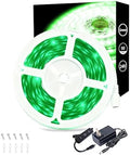 Green Led Lights Strip Halloween Decor 50 FT Indoor Rope Lights Easy DIY Cuttable Strip Lights for Room Bathroom Living Room Kitchen Ceiling Wall Vanity Mirror Decor by Aalnfe