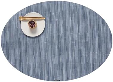 Chilewich Bamboo Placemats Set of 4, Woven Oval Placemats by Chilewich
