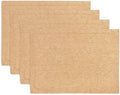 Solino Home 100% Pure Linen Placemats Nugget, Athena 14 x 19 in, Set of 4 by SolinoHome