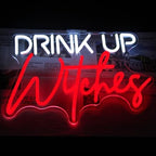 Drink Up Witches Neon Light Halloween Neon Sign for Bedroom Party Bar Decor - Image 7