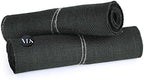 VDS Pack of 10, Burlap Table Runner 100% Natural Jute Rustic Hessian Table Cloth Centrepiece for Wedding Bridal Shower Birthday Event Party Banquet Table Decoration (Size 12X108 Inch)(Black) - Image 5