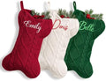 Personalized Dog Christmas Stocking with Embroidered Name by Unknown