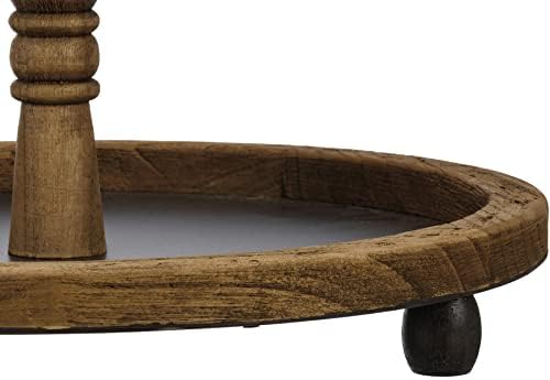 Primitives by Kathy Tiered Serving Tray - Two Tiered Round Dark - Image 3