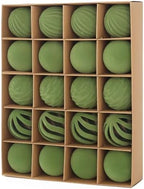20Pcs Velvet Ornaments for Christmas Tree,2.36In Christmas Ornaments Set by Senjie