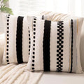Boho Throw Pillow Covers Decorative Neutral Farmhouse Pillow case by Unknown