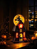 Halloween Haunted House Decorative Light USB Powered LED Tabletop Lamp by Unknown