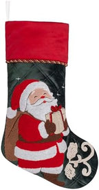 BHD BEAUTY 2026 New Christmas Stocking Red and Green Customized for Family Decorations Hanging Ornament 7 Pack - Image 4