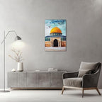 TIEHAOMAI Dome of the Rock Wall Art（Mosque-2,20x30inch (50x75cm) - Image 4