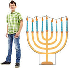 Cardboard People Hanukkah Menorah Life Size Cardboard Cutout Standup - Image 3