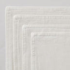MIULEE Cream Boho Linen Decorative Pillow Covers 20x20 Inch Pack of 4 - Image 6