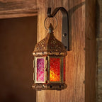 Retisee 6 Pcs Moroccan Lantern Metal Candle Holder Hanging Vintage - Image 5