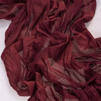 Burgundy Cheesecloth Table Runner Fall Dinning Runner for Christmas, 6 Pack - Image 4