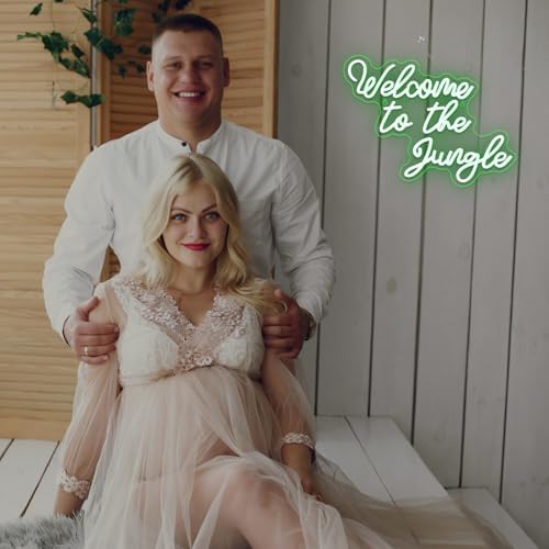 Welcome to the Jungle Neon Sign Wedding Led Sign Jungle Neon Light - Image 3