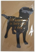 MEMORY MATS & WORD ART Wall Sign, Hand-Made Wooden Decoration Plaque for Home and Office- Real Wood - Made in The USA - 14.75 x 11.75 x 13 inches (All You Need Is Love And A Dog) - Image 2