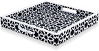Handicrafts Home Resin Inlay Decorative Serving Tray for Centerpiece, 12x12 by HandicraftsHome