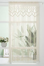 Homesunshine Macrame Wall Hanging Tapestry- Macrame Door Hanging, Room Divider, Macrame Curtains, Window Curtain, Door Curtains, Wedding Backdrop Arch Boho Wall Decor,35x73inch (35X73) - Image 6