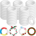 Juexica 36 Pcs 5.8 in Foam Wreath Forms Ring for Crafts DIY Projects by Juexica