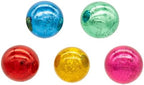 Kurt Adler 80MM Mercury Glass Multicolor Ball Ornament, 6-Piece Box - Image 3
